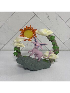 Espeon Pokemon Re-ment Circular Diorama Collection Figure From Japan